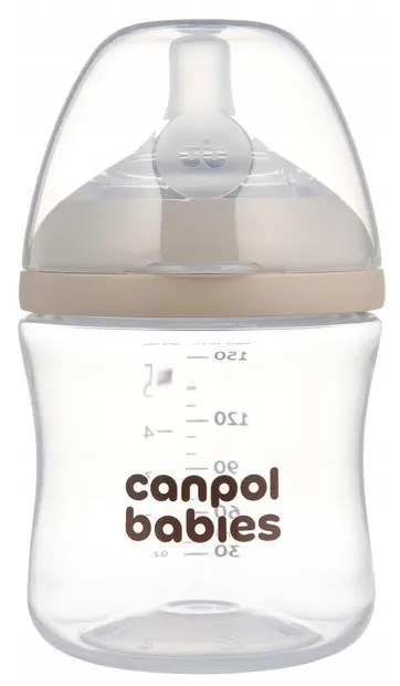 Biberon Canpol - Natural Shape, 150 ml, 0m+