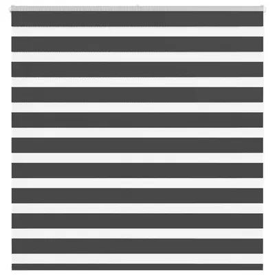 Gossi jaluzea tip zebra neagra latime tesatura 135,9 cm poliester