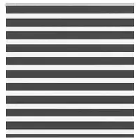 Gossi jaluzea tip zebra neagra latime tesatura 135,9 cm poliester