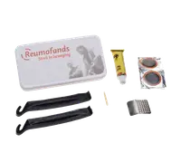 Kit reparatie pana bicicleta, cu petice reci