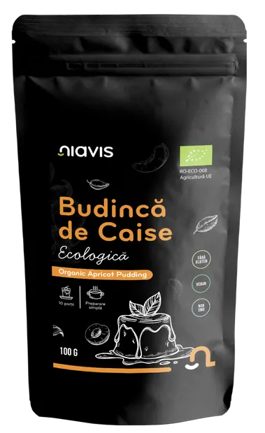 Budinca de caise fara gluten, 100g, Niavis
