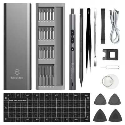 Surubelnita Electrica King'sdun, 62in1, Gri