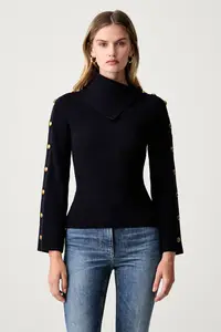 Elisabetta Franchi pulover pentru femei cu vâscoză