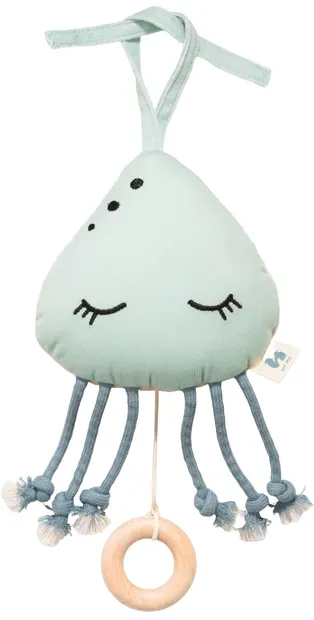 Jucărie muzicală de pluș Hauck - Cuddle N Sleep, Jellyfish