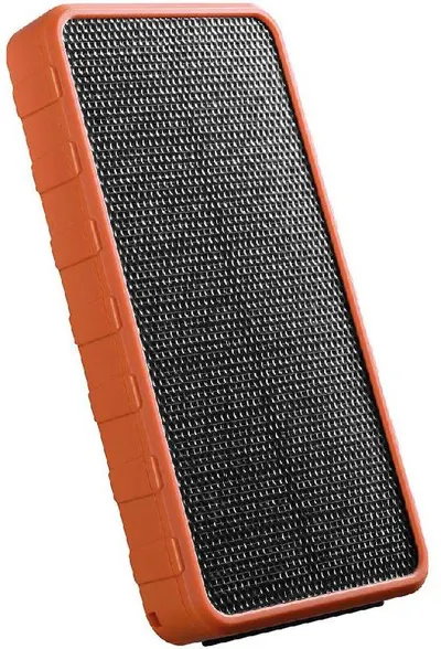 Baterie solară portabilă Cellularline - SOLAR, 10000 mAh, portocaliu