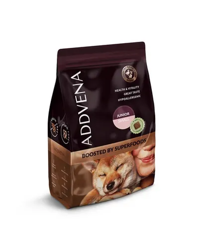 ADDVENA Boosted by Superfoods Junior small 2,5 kg hrana catei de talie mica