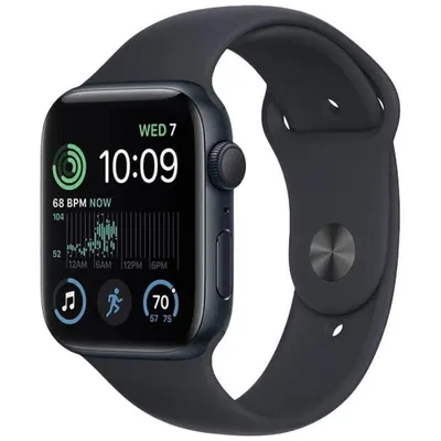 Apple Watch SE 2022, GPS + Cellular, Aluminium 44mm N/A Midnight Excelent