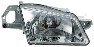 Far dreapta potrivit MAZDA 323 F VI, 323 S VI - (H4, electric, cu motoras, fundal cromat)