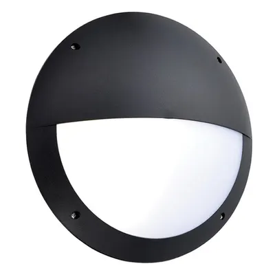 Aplica pentru iluminat decorativ exterior, Seran Microwave eyelid IP65 12W daylight white
