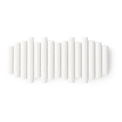 Cuier de perete alb din lemn de pin Picket – Umbra