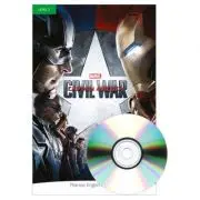 English Readers Level 3. Marvel Captain America. Civil War Book + CD