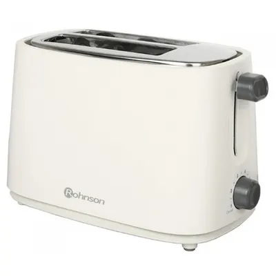 Prăjitor de pâine Rohnson - R-210, 750W, 6 viteze, alb