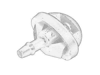 Diuza spalator parbriz Spate potrivit ABARTH 500 / 595 / 695; FIAT 500, IDEA, PANDA; LANCIA MUSA dupa 2003 - (spate)