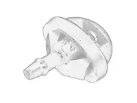 Diuza spalator parbriz Spate potrivit ABARTH 500 / 595 / 695; FIAT 500, IDEA, PANDA; LANCIA MUSA dupa 2003 - (spate)