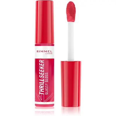 Rimmel Thrill Seeker Glassy Gloss luciu de buze pentru un volum suplimentar culoare 350 Pink to the Berry 10 ml