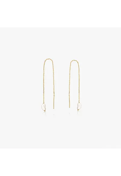 Cercei din aur Pearl Drop - Perle Naturale