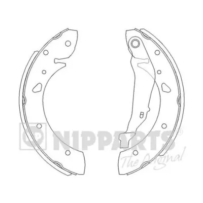 Set saboti frana NIPPARTS J3502069