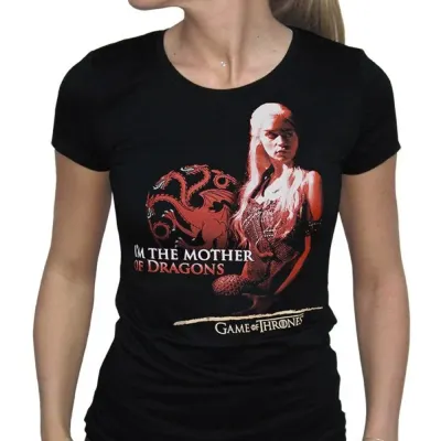 Tricou Dama - Game of Thrones Mother of dragons - S