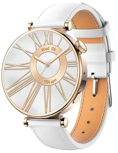 Smartwatch Riversong - Glow Rose Gold, 1.32'', Leather