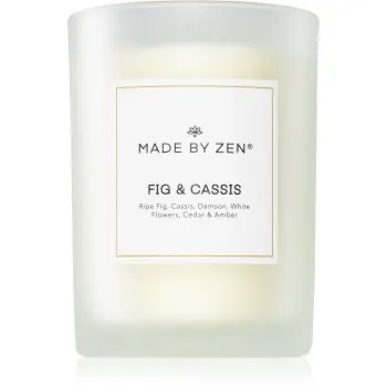MADE BY ZEN Fig & Cassis lumânare parfumată