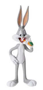 Figurina de actiune The Noble Collection Animation: Looney Tunes - Bugs Bunny (Bendyfigs), 14 cm