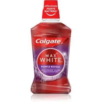 Colgate Max White Purple Reveal apa de gura pentru albire