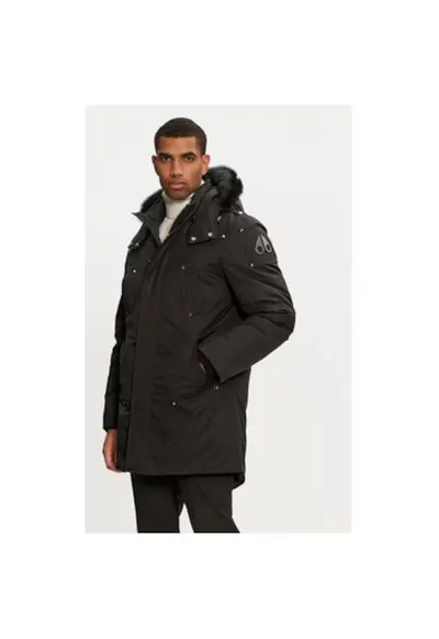 Geaca barbati - 304452925 - Bumbac/Nylon - Negru - Negru