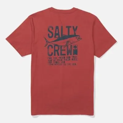 Tricou Salty Crew Tried and True Roșu