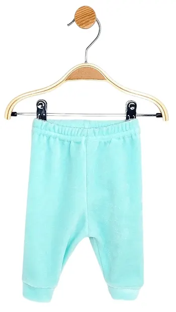 Pantaloni pluș pentru bebeluși Rainy - 56-74 cm, verde