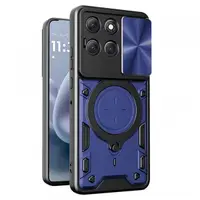 Husa pentru Motorola Moto G86, Techsuit, CamGuard Pro, Albastra