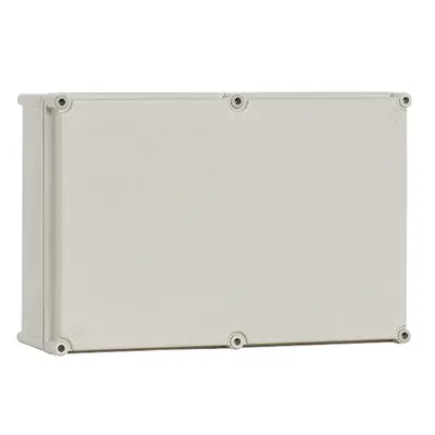 Cutie din poliester cu capac gri 540x270x201mm
