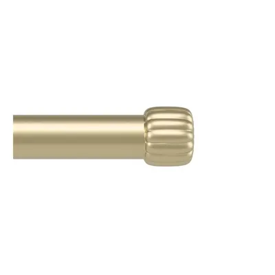 Galerie de perdea auriu mat extensibilă din oțel 168 - 305 cm Cleo – Umbra