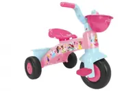 Tricicleta pentru copii, Disney Princess, varsta 1-3 ani, cos transport pe ghidon, greutate maxima admisa 25 kg