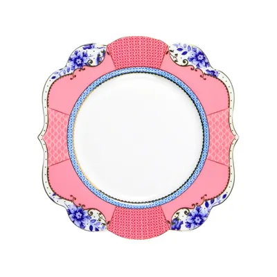 Farfurie din porțelan, Pip Studio, Pink, 17 cm, colecția Royal Multi
