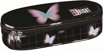 Penar oval St. Right Pastel Butterfly - 1 fermoar