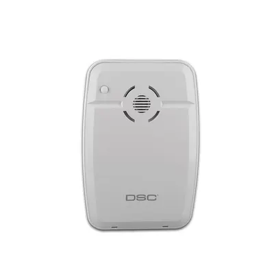 Sirena wireless de interior DSC WT4901, 85 dB, RF 300 m, 1 an autonomie