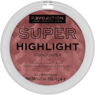 Relove By Revolution Iluminator pentru față Super Highlight, Raspberry, 6 g