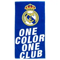 Prosop de Plajă Real Madrid C.F. One Color Albastru