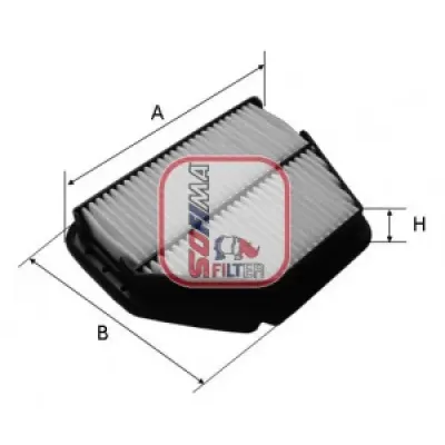 Filtru aer SOFIMA S 3552 A