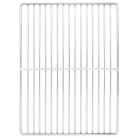 vidaXL Grătar 40 x 30 cm Oţel inoxidabil Argintiu