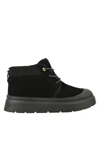 Ghete casual - dama - UG-1 negru - piele intoarsa - Negru