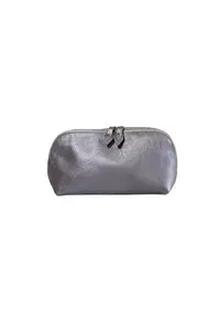 Portfard piele - St. Tropez - gri sidef - 23 x 8 x 14 cm