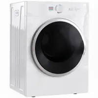 HOMCOM Mini Uscător de Rufe Portabil 4,8 kg, 1020W, Încălzire PTC, Timer, Alb | Aosom Romania
