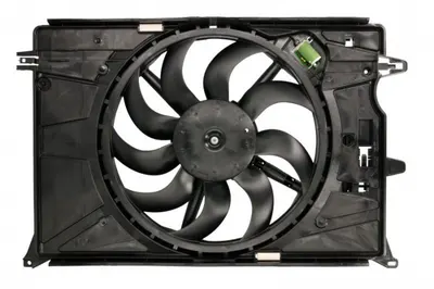 Ventilator radiator (cu carcasa) potrivit FIAT 500X; JEEP RENEGADE 1.3D 1.4 1.4LPG 07.14