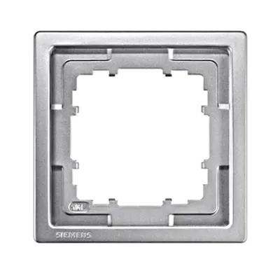 Ramă, Style, platină metalică, 1 modul