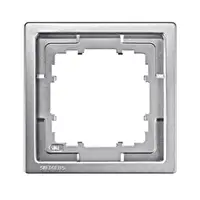 Ramă, Style, platină metalică, 1 modul