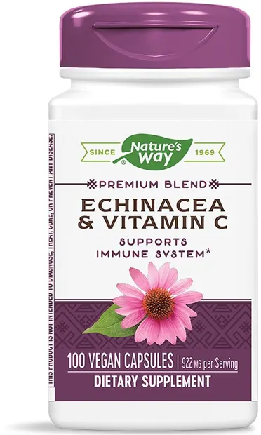 Echinacea & Vitamin C, 100 capsule, Nature's Way