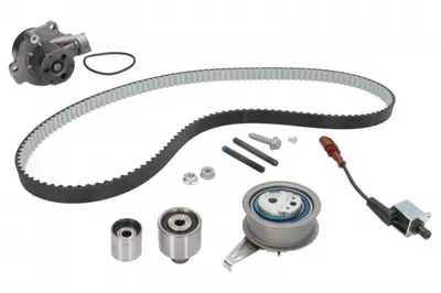 Set Pompa Apa + Curea Dintata Potrivit Audi A4 Allroad B9, A4 B9, A5, A6 C8, Q2, Q5; Seat Arona, Ateca, Ibiza V, Leon, Leon Sc, Leon St; Skoda Kamiq, Karoq, Kodiaq I 1.6d 2.0d 2.0dh 09.12