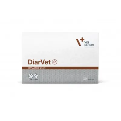 Supliment digestiv pentru caini pisici DiarVet Twist Off 30 capsule