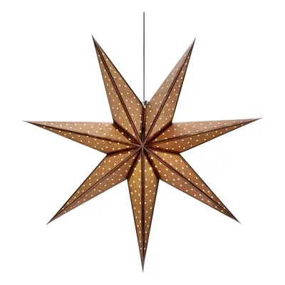 Decorațiune luminoasă de Crăciun Markslöjd Glitter, lungime 75 cm, maro